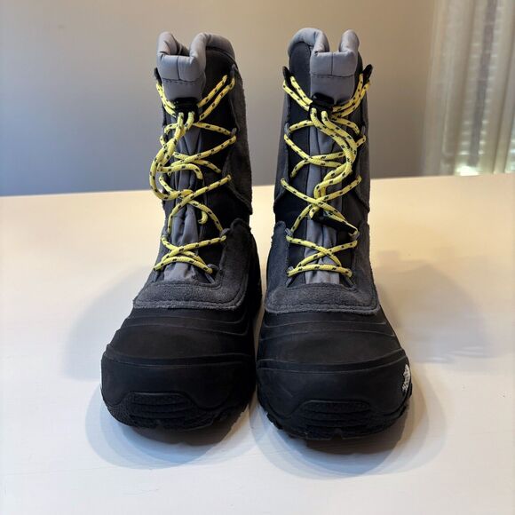 The North Face Alpenglow V Waterproof Gray‎ Black Winter Snow Boots US Size 5 - Picture 5 of 10